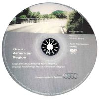 Audi Navigation DVD Map Update MMI 2G