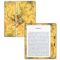 MightySkins Skin Compatible with Amazon Kindle Oasis 7" (9th Gen) - Yellow Marble End | Protective, Durable, and Unique Vinyl Decal wrap Cover | Easy to Apply, Remove | Made in The USA