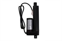 DEMOTOR PERFORMANCE 4 Inch 4" Stroke Linear Actuator 12 Volt 12V 225 Pounds lbs Maximum Lift,Black