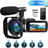Camcorder Video Camera,Vlogging Camera for YouTube Camcorder Ultra HD 2.7K 16X Digital Zoom 3.0 Inch Touch Screen Support Pause Function & Time-Lapse (XV8)
