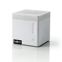Bem HL2022A Bluetooth Mobile Speaker for Smartphones - Retail Packaging - White