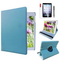 Ipad Case for Apple ipad Mini 1st, 2nd, 3rd Generation Model : A1432, A1454, A1455, A1489, A1490, A1491, A1599, A1600 or A1601 (Blue Cover)