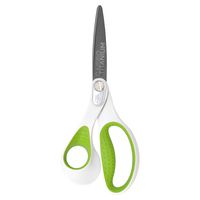 Westcott 16935 Lefty Heavy Duty CarboTitanium 8" Straight Scissors, 8 Inches