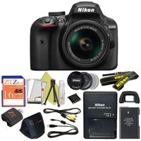 Nikon D3400 24.2 MP Digital SLR Camera (18-55mm, Retail Packaging)