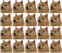 Akita Doge Much Wow Meme Shiba Inu 20 PC Vinyl Stickers Decal Set