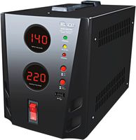 Regvolt 2000 Watt Deluxe Automatic Voltage Converter Transformer - Step Up & Down Function with Circuit Breaker Protection (ATVR-2000 Deluxe Voltage Regulator)