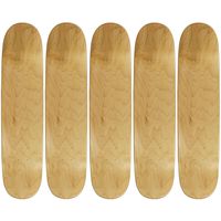 Moose 8.5" Blank Skateboard Deck Natural 7-Ply Canadian Maple