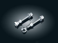 Kuryakyn 2289 Motorcycle Lighting Accessory: 3/8"-16 to M8-1.25 Adapter Studs for Silver Bullet Lights, Chrome, 1 Pair