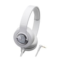 Audio Technica Solid Bass ATH-WS33X Closed-back Dynamic Headphones, White
