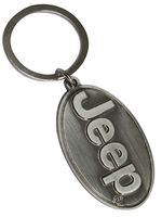 Jeep® Raised Lettering Key Chain