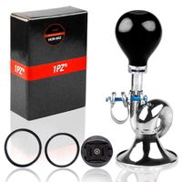 1PZ HOR-002 Universal Old Fashion Chrome Bugle Horn for Club Car, Golf Cart Car, Yamaha EZ-GO, Star, Zone Carts