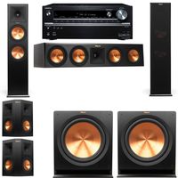 Klipsch RP-280F Tower Speakers-5.2-Onkyo TX-NR838