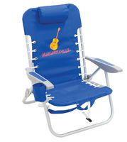 Margaritaville 4-Position Backpack Folding Beach Chair - Pacific Blue