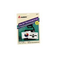 Avery Transparencies for Inkjet Printers, 8.5 x 11 Inches, Pack of 20 (5277)