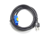 ChromaLeaf Neutrik powerCON A to Edison Power Cable 14/3 | 6 Feet | 6 Ft. 6' | Made in USA