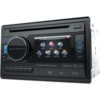 Power Acoustik PD 342B 3.4" Double-DIN in-Dash LCD Touchscreen DVD Receiver with Bluetooth
