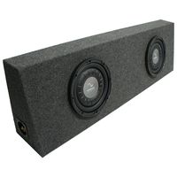 Universal Regular Standard Cab Truck Harmony F124 Dual 12" Sub Box Enclosure