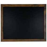 Rustic Framed Premium Surface Magnetic Chalk Board- 18"x22" by Loddie Doddie. Perfect Board for use with Chalk Markers and Home Decor