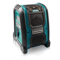 Jobsite Bluetooth Speaker, 14.4V-20V Li-ion Job Site Speaker with Bluetooth Wireless Outdoor/Indoor Speaker for Construction Garage Industrial - Battery Not Included