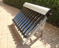 Solar Collector of Solar Hot Water Heater / with 10 Evacuated Tubes / Heat Pipe Vacuum Tubes, new