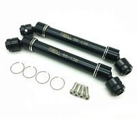 Treal Steel Universal Center Drive Shafts for 1/10 Axial Wraith-Black