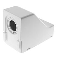 Panduit Drop Ceiling / Entrance End Power Rated Raceway Fitting, Off-White, DCEFXIW-X