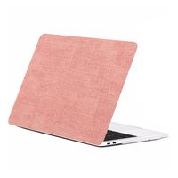 TOP CASE MacBook Pro 13 inch Case 2019 2018 2017 2016 Release A2159 A1989 A1706 A1708, Canvas Soft-Touch Series Rubberized Hard Case Compatible MacBook Pro 13" W/WO Touch Bar - Coral Red