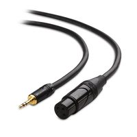 Cable Matters (1/8 Inch) Unbalanced 3.5mm to XLR Cable (XLR to 3.5mm Cable) Male to Female 6 Feet