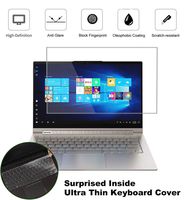 2 Pack Matte Anti-Glare Screen Protector For Lenovo Yoga C940 14 Inch Laptop With Surprise Keyboard Cover, Help For Your Eyes Reduce Fatigue