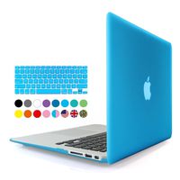 Eastchina 2 in 1 Ultra Slim Light Weight Soft-Touch Plastic Hard Shell Case Cover & Keyboard Cover for 13 Inches Apple Macbook Pro 13'', Model: A1278 (Macbook Pro 13'', Sky Blue)