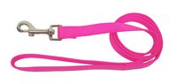 Hamilton Single Thick Deluxe Nylon Lead with Swivel Snap, 5/8-Inch by 6-Feet, Hot Pink