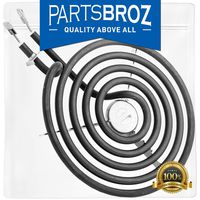 WB30M1 Surface Element for GE 6-Inch Electric Range Burner by PartsBroz - Replaces Part Numbers AP2634727, AH243867, CH30M1, PS243867, WB30M0001, WB30X5129, YCH30M1, and More