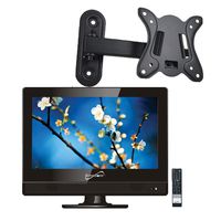 Supersonic SC-1311 13.3" LED HDTV Television w/ HDMI/USB In + Wall Mount