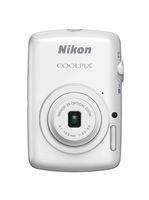 Nikon COOLPIX S01 10.1 MP Digital Camera with 3x Zoom NIKKOR Glass Lens (White) (Old Model)