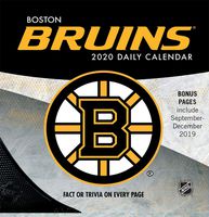 2020 Boston Bruins Desk Calendar, by Turner Licensing