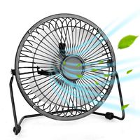 Portable USB Fan - Personal Desk Fan with 1.4m USB Cable, 6 Inch Mini Fan USB Fans for Desk, Quiet and Powerful, Perfect Office Fan USB Personal Fan for Home & Office in Hot Summer Days