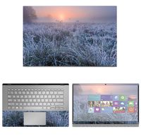 decalrus - Protective Decal Foggy Sunrise Skin Sticker for Asus VivoBook 14 X420UA (14" Screen) case Cover wrap ASvivobk14_x420ua-162