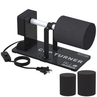 Cup Turner for Crafts Tumbler,Fully Assembled with Rotisserie Motor Tumbler Cuptisserie Cup Spinner for DIY Glitter Epoxy Crafts Tumblers