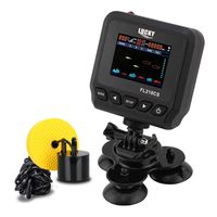 LUCKY Fish Finders for Boats Kayak Fish Finder Portable Saltwater Kayak Depth Finder Fishing Wired Transducer with LCD Screen for Sea Fishing Bank Fishing Lake Fishing