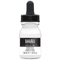 Liquitex Professional Acrylic Ink 1-oz jar, Titanium White