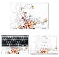 decalrus - Protective Decal Floral Skin Sticker for Acer ChromeBook 11 CB3-132 (11.6" Screen) case Cover wrap ACchrmbk11CB3_132-77