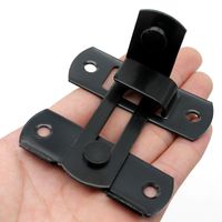 Sliding barn Door Lock 90 Degrees Bolt Lock cam Lock, Moving Door Right Angle Buckle Privacy Lock Bending Lock