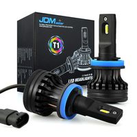 JDM ASTAR T1 H11 H8 H16 All-in-One Upgrade Vision White LED Headlight Bulbs/Fog Light Bulbs