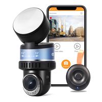 OSBOO Wi-Fi Dash Camera, Android unsupported, Superior Car Dash Cam, Sony Sensor, Small Discreet 170 Degree Wide Angle Car Camera, Rotated Lens Driving Recorder, Easy to Install, G-Sensor and GPS