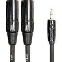 Roland 15 ft (5m) 3.5 mm to 2x XLR M (RCC-15-352XM)