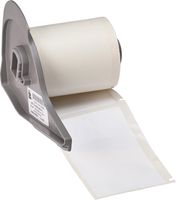Brady M71-37-422 Permanent Polyester BMP71 Labels , White (100 Labels per Roll, 1 Roll per Package)