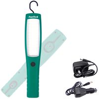 AmeriLuck Cordless LED Work Light, Rechargeable with Hanging Hooks & Magnets, 10W Super Bright 1000 Lumens (3 Modes)