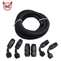EVIL ENERGY 10AN 5/8" Nylon Braided CPE Fuel Line Kit 10FT (14.29mm ID)