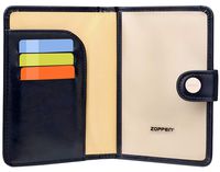 Zoppen Rfid Blocking Travel Passport Holder Cover Slim Id Card Case (#43 Dark Indigo)