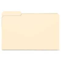 Business Source 1/3-cut Tab Legal Manila File Folders